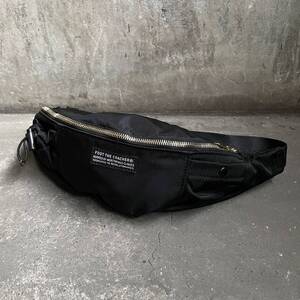 foot the coacher PORTER ANARCHO WAISTBAG フットザコーチャー ポーター ナイロン ウエストバッグ ボディバッグ FTA1912008