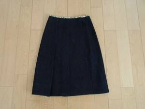 MADE IN ENGLAND BURBERRY DENIM SKIRT 英国製 デニム スカート