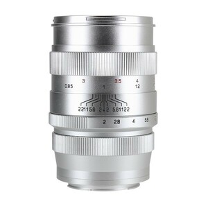 中一光学 CREATOR 85mm F2 シルバー ソニーEマウント 単焦点レンズ