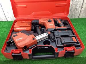 送料無料！【中古品】◇HILTI　充電式ロータリーハンマードリル　TE 6-22＋DRS　集塵システム付◇アクトツール富山店◇K