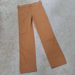 CERRUTI JEANS ストレッチ スキニー パンツ【XL】オレンジ