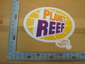 新品REEF (リーフ)ステッカー（PLANET REEF）