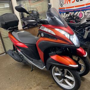 9785ｋｍ★自賠責保険令和11年9月迄たっぷり★タイヤなど消耗品OK★ SE82J　トリシティ１２５　　　　　 　　　検索 トリシティ トリシテイ