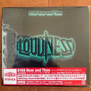 送料無料 LOUDNESS 8186 Now and Then『8186 LIVE』+『JAPAN Tour 2017 “LIGHTNING STRIKES” 30th 8117』ラウドネス ライブ盤 4枚組 CD