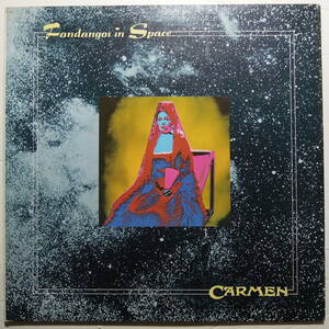 Carmen・Fandangos In Space　UK Original LP Mat.1,1　テクスチャー・ジャケット