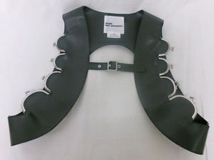 noir kei ninomiya COMME des GARCONS ノワール ケイ ニノミヤ がま口ハーネス ブラック 合成皮革 M 3M-V005 AD2023 Purse Harness