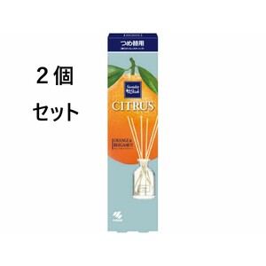 ２個セット　小林製薬 SAWADAY 香る Stick スティック サワデー シトラス つめ替用 オレンジ & ベルガモット 70ml