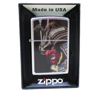 ジッポー オイルライター USA Zippo 和柄シリーズ 武士 兜 SP-KD