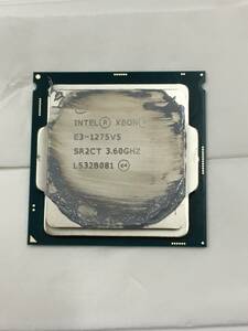 B2309)Intel XEON E3-1275V5 SR2CT 3.60GHz 中古動作品