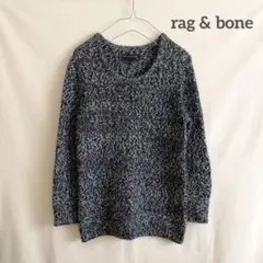 rag & bone ミックスニット プルオーバー