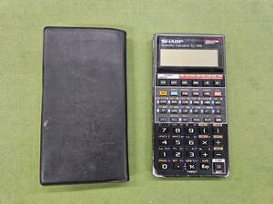 ★売切り★SHARP 関数電卓 Scientific Calculator EL-566 シャープ ピタゴラス レトロ ビンテージ 電卓 計算機 動作未確認 中古 No.D4