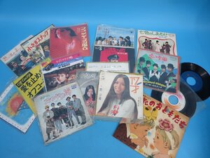 昭和レトロ　歌謡曲レコード ♪まとめて　EP/コロ・シート　ドリフターズ /ズンドコ節　南沙織　ピンキーとキラーズ 他　現状品　（中　PK7