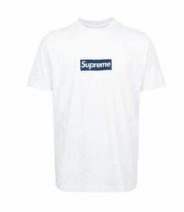 【美品】Supreme シュプリーム 15SS New York Yankees Box Logo Tee Tシャツ 【M】ヤンキース ボックス ロゴ　白　WHITE