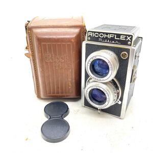 【C5308】RICOH リコー Ricohflex Million 8cm F3.5 フィルムカメラ 二眼レフカメラ