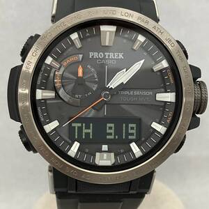 CASIO PROTREK PRW-60Y 電波ソーラー BOX付き 店舗受取可