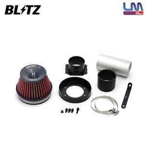 BLITZ ブリッツ サスパワー コアタイプLM レッド エアクリーナー マークII JZX90 H4.10～H8.9 1JZ-GTE 59045