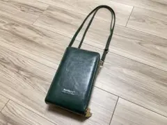 【新品未使用】ボッテリーニ スマホショルダーバッグ 緑　Baellerry