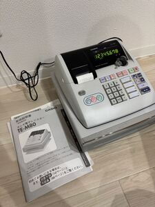 CASIO/カシオ TE-M80 店舗用 電子レジスター ドロアー