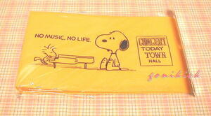 ★スヌーピー×TOWER RECORDS★限定コラボグッズ 2016 チケットファイル 48枚収納可能 タワレコ Peanuts NO MUSIC,NO LIFE