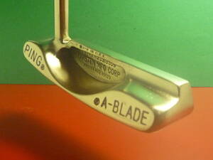 ★正規品★PING A-BLADE★（MATTD MODEL)★３４1/2インチ★ブロンズ★美品★オリジナル★KARSTEN★