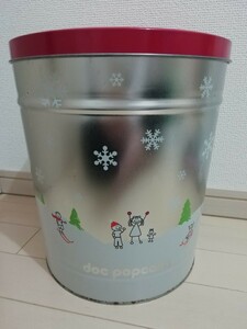 doc popcorn レア缶　ビッグサイズ　ドクポップコーン　小物入れ　収納