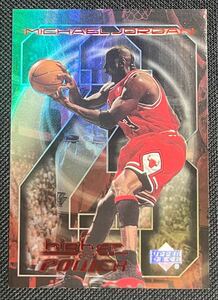 NBA 1999-00 UPPER DECK A HIGHER POWER 23 MICHAEL JORDAN CHICAGO BULLS HOLO INSERT #MJ10 マイケル・ジョーダン インサートカード