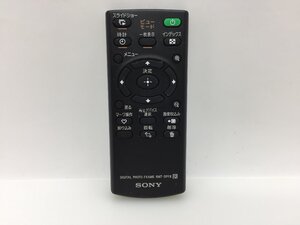 SONY　デジタルフォトフレームリモコン　RMT-DPF8　中古品F-0830