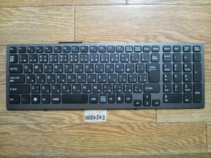 VAIO VPCF148FJキーボード 美品動作確認Junk0050503