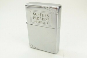 V503-S28-3969◎ Zippo ジッポー SURFERS PARADISE オイルライター 火花なし 現状品 ◎