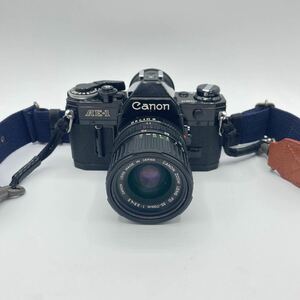 Canon AE-1 キャノン フィルムカメラ FD 35-70mm F3.5-4.5 ストラップ付　114万台　ブラック　札OR01