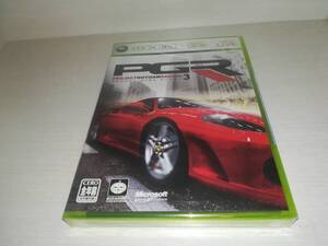 XBOX360 新品未開封 プロジェクト ゴッサム レーシング 3 PROJECT GOTHAM RACING 3 PGR3