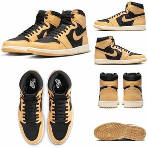 新品未使用 送料無料 NIKE AIR JORDAN 1 RETRO HIGH OG HEIRLOOM VACHETTA TAN 26.5cm BLACK brown GREY エア ジョーダン ハイ 