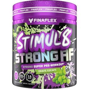 ★国内未発売★強烈プレワークアウト！Finaflex Stimul8 Strong AF 30回分 グレープエスケープ味★★