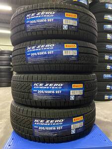 【法人宛限定送料無料】PRM65R16-43　ピレリPIRELLI　205/65R16 95T　ICEZERO ASIMMETRICO　4本セット　2022年製