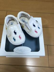 8cm ポロ ラルフローレン Ralph Lauren 靴 ファーストシューズ 室内用