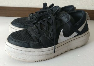 NIKE ナイキ Court Vision Alta Black White ナイキ コート ヴィジョン アルタ CW6536-001 スニーカー ランニングシューズ ブラック 24cm