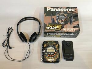 Panasonic SHOCK WAVE RQ-SW20-Z ［箱付］ベルト交換・ヘッドフォンカバー交換。本体分解清掃、点検済　超美品