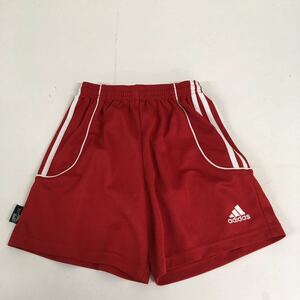 送料無料★adidas アディダス★ジャージ ショートパンツ ハーフパンツ★キッズ　子供　150★赤#60527sj140