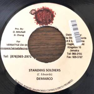 送料無料★STANDING SOLDIERS /DEMARCO★ダンスホール レコード