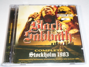 BLACK SABBATH/COMPLETE STOCKHOLM 1983 2CD