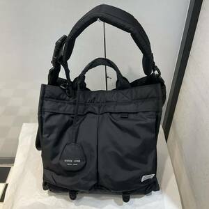 PORTER ポーター HYKE ハイク 2WAY TOTE BAG 2ウェイ トートバッグ BLACK ブラック 676788