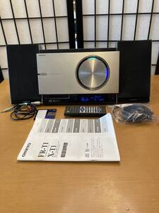 ONKYO CD/MDチューナーアンプ+スピーカーシステムFR-T1 , X-T1