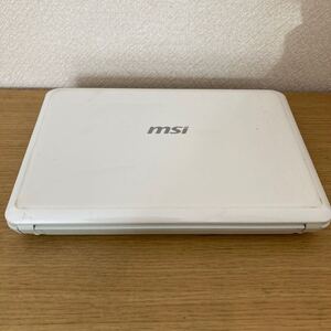 msi ミニ ノートパソコン　U100 Lightシリーズ　小型パソコン　ホワイト　(RT) x360