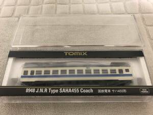 トミックス TOMIX サハ455 北陸本線 新塗装 組合せ改造品 JR 475系 新北陸線色 単品