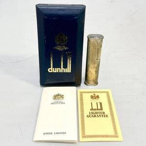 BAg092I 60 ケース付 dunhill ダンヒル ローラー式 ガスライター シルバーカラー ヴィンテージ アンティーク オールド