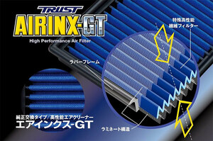 TRUST トラスト GReddy エアインクスGT MT-3GT ミニキャブ バン U61V U62V 1999年01月～2014年02月 3G83/3G83(T) ターボ/NA共通