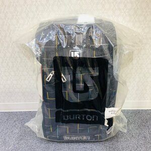 【H2330EM】【1円～】BURTON バートン キャリーバッグ 旅行バッグ WHEELIE OVERNIGHT 40L チェック柄 ブラック 黒 機内持ち込み可能