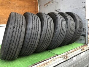 ★うっすらイボ付★245/70R19.5 ブリヂストン R173 2023年製 6本セット　862-2-11000