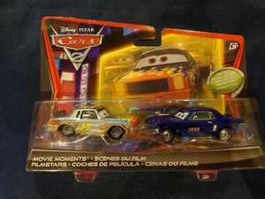 カーズ マテル Mattel MOVIE MOMENT DARREL CARTRIP & BRENT MUSTANGBURGER ダレル カートリップ ブレントマスタングバーガー