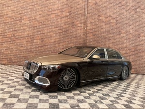 1／18 希少 メルセデスベンツ S680 マイバッハ MAYBACH フルエアロ・ルーフ・リアスポイラー カスタム ノレブ製